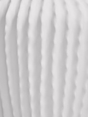 Кашпо-ваза TREEZ Effectory Moho Высокая Design-ваза Белый камень д-60 см, в-65 см 1/1