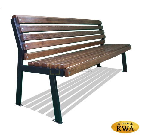 Скамейка «Ретро» без подлокотников (2,0 ангарская сосна,30х60)