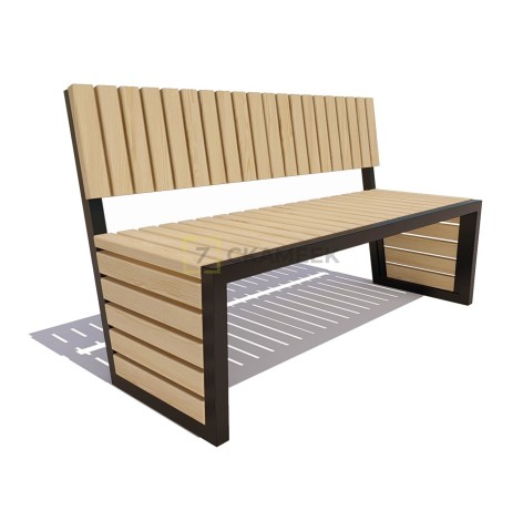 Скамейка «Аллея» (1,8 ангарская сосна)