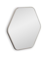 Hexagon S Gold Зеркало в тонкой раме Smal