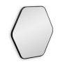 Hexagon S Gold Зеркало в тонкой раме Smal
