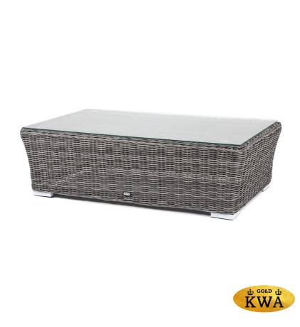 "Капучино" журнальный столик из искусственного ротанга, цвет графит