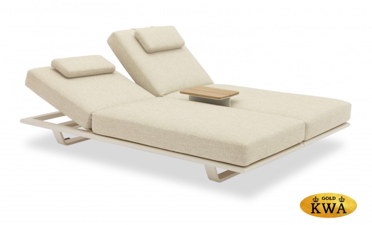 Gotland Комплект лежаков бежевый, алюминий/тик