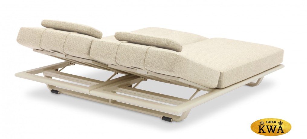 Gotland Комплект лежаков бежевый, алюминий/тик