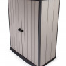 Шкаф для улицы пластиковый DUOTECH HIGH STORE+ 2 SHELVES 1400 L
