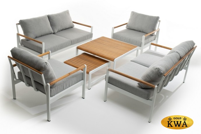 Диванная группа MAYA L белая Joygarden