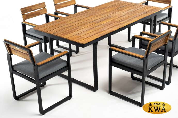 Обеденная группа из алюминия TOPA L Joygarden