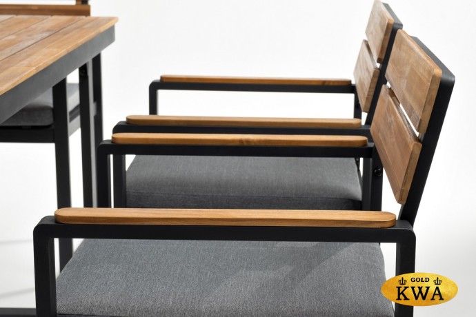 Обеденная группа из алюминия TOPA L Joygarden