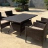 Комплект мебели из искусственного ротанга AM-196B/T196 (4+1)