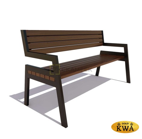 Скамейка уличная «Дубна» (лиственница 1,2)