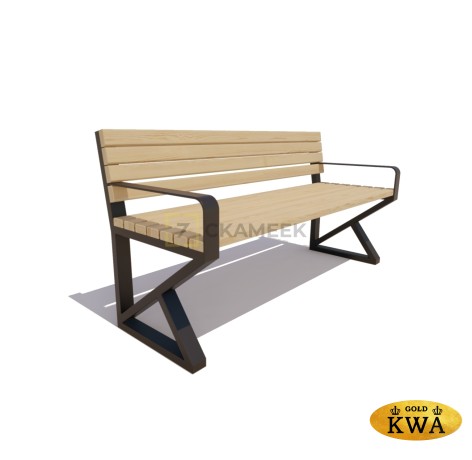 Садово-парковая скамейка «Королев» (Лиственница 1,8, 40х60)