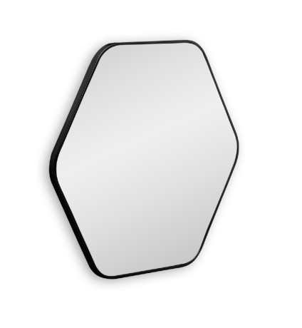 Hexagon M Gold Зеркало в тонкой раме Smal