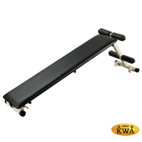 Доска горизонтальная прямая с валиками и раскладной ногой для шведской стенки под штангу