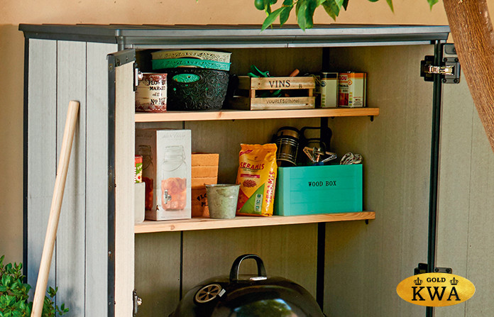 Шкаф для улицы пластиковый HIGH STORE