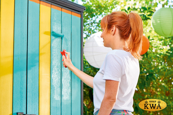 Шкаф для улицы пластиковый HIGH STORE