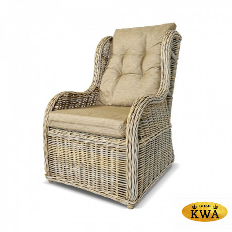 Кресло + пуф из натурального ротанга КМ-2000