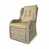 Кресло + пуф из натурального ротанга КМ-2000