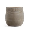 Кашпо TREEZ ERGO Graphics Округлая чаша Капучино в-31 см, д-31 см
