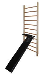 Шведская стенка деревянная из сосны - СОСНА - ДВ (стенка + доска угловая с валиками для пресса)