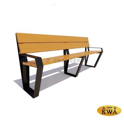 Скамейка «Оренбург» (2,5 м ангарская сосна)