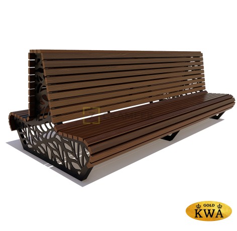 Скамейка уличная «Ялта» (лиственница 1,2)