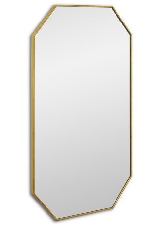 Stilig M Gold Зеркало в тонкой раме Smal