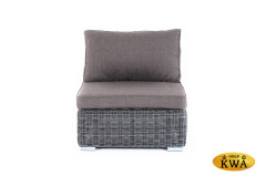 Лунго модуль прямой с подушками, цвет графит