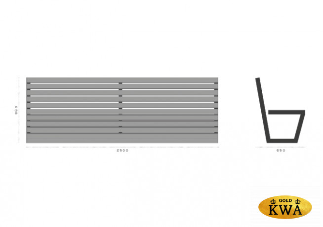 Скамейка Бартен 2 м