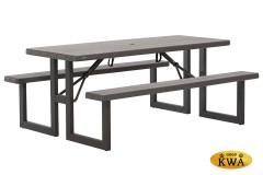 Стол с лавочками Lifetime для пикника