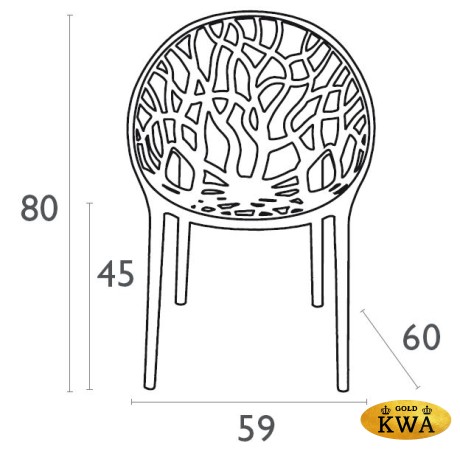 Кресло прозрачное