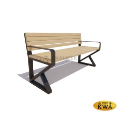 Садово-парковая скамейка «Королев» (Лиственница 2,0, 40х60)