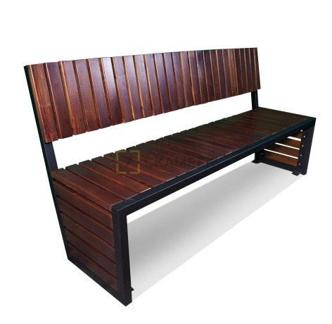 Скамейка «Аллея» (3,0 ангарская сосна)