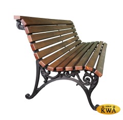 Скамейка «Алушта» (1,2 м термоясень)