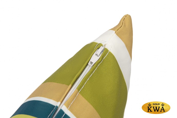 Декоративная подушка 45х45 см, цвет Грин лайн