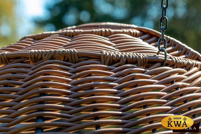 MOKKA MAJORCA подвесное кресло двухместное, цвет капучино