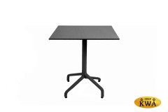 Стол складной квадратный Frasca Mini 70*70, антрацит (база + столешница)