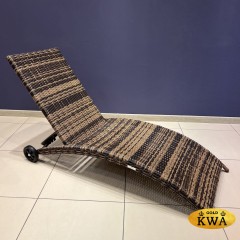 Шезлонг AGATA бежевый без матраса