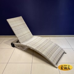 Шезлонг AGATA бежевый без матраса