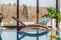 Шезлонг AGATA бежевый без матраса