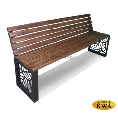 Скамейка «Севастополь» без подлокотников (2,5 м анагарская сосна,40х60)