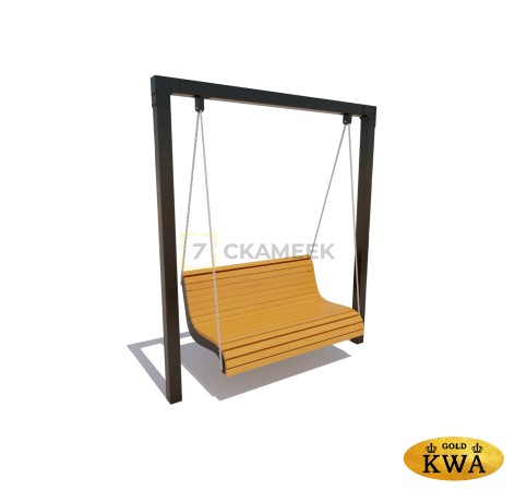 Качели «Бриз» без подсветки (лиственница)