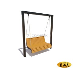 Качели «Бриз» без подсветки (лиственница)