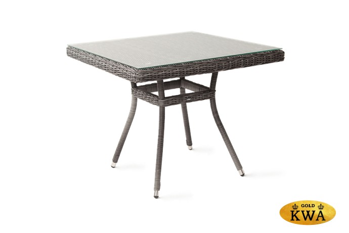 "Айриш" стол плетеный из искусственного ротанга, цвет графит