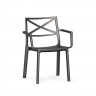 Стул пластиковый Metalix Armrest