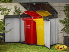 Шкаф для улицы пластиковый ELITE   STORE 1150 L