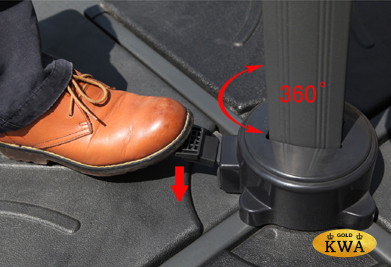 Садовый зонт с боковой опорой Garden Way A002-3030 Беж