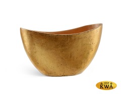 Кашпо TREEZ Effectory Metal Лодка малая Сусальное золото в-20 см, ш-18 см, д-37 см 4/4