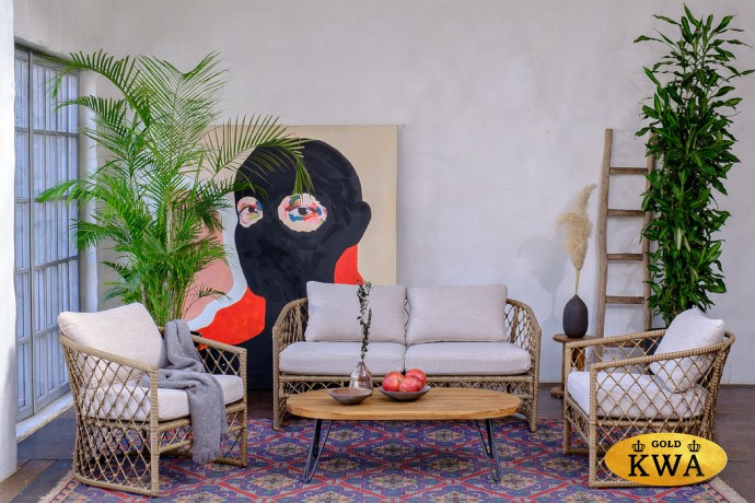 Диванная группа из искусственного ротанга CHARLOTTE  Joygarden