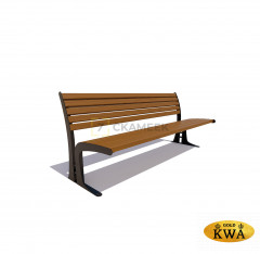 Скамейка «Томск» (1.8 м ангарская сосна)