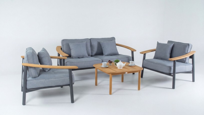 Лаунж зона ДЕСКАНТО с двухместным диваном